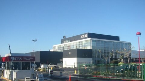 The CBS Television City studio complex in Los Angeles