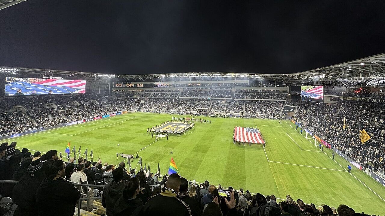 Illustrative photo: LAFC vs Seattle Sounders, BMO Stadium, 2024 (Wikimedia Commons, CC BY-SA 4.0)