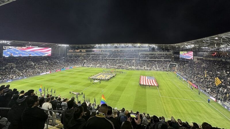 Illustrative photo: LAFC vs Seattle Sounders, BMO Stadium, 2024 (Wikimedia Commons, CC BY-SA 4.0)