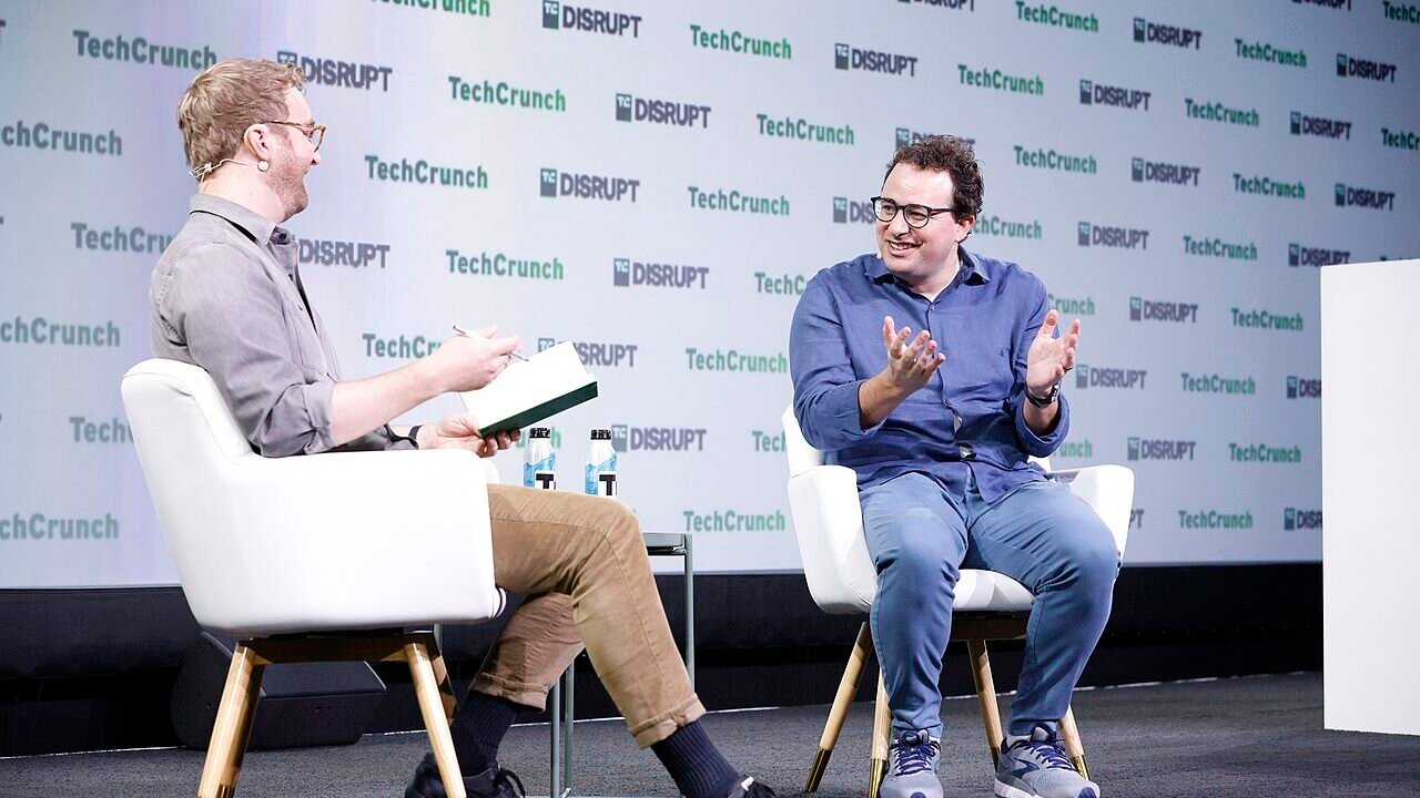 Dario Amodei interviewed at TechCrunch Disrupt 2023