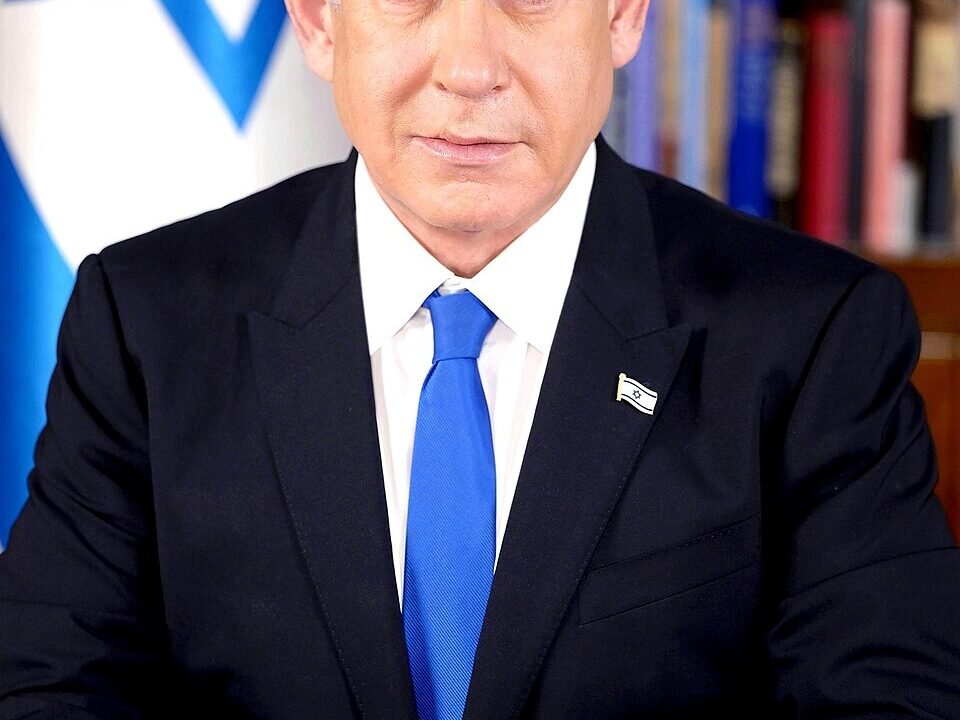 Official portrait of Israeli Prime Minister Benjamin Netanyahu