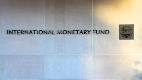 International Monetary Fund headquarters building in Washington, D.C.