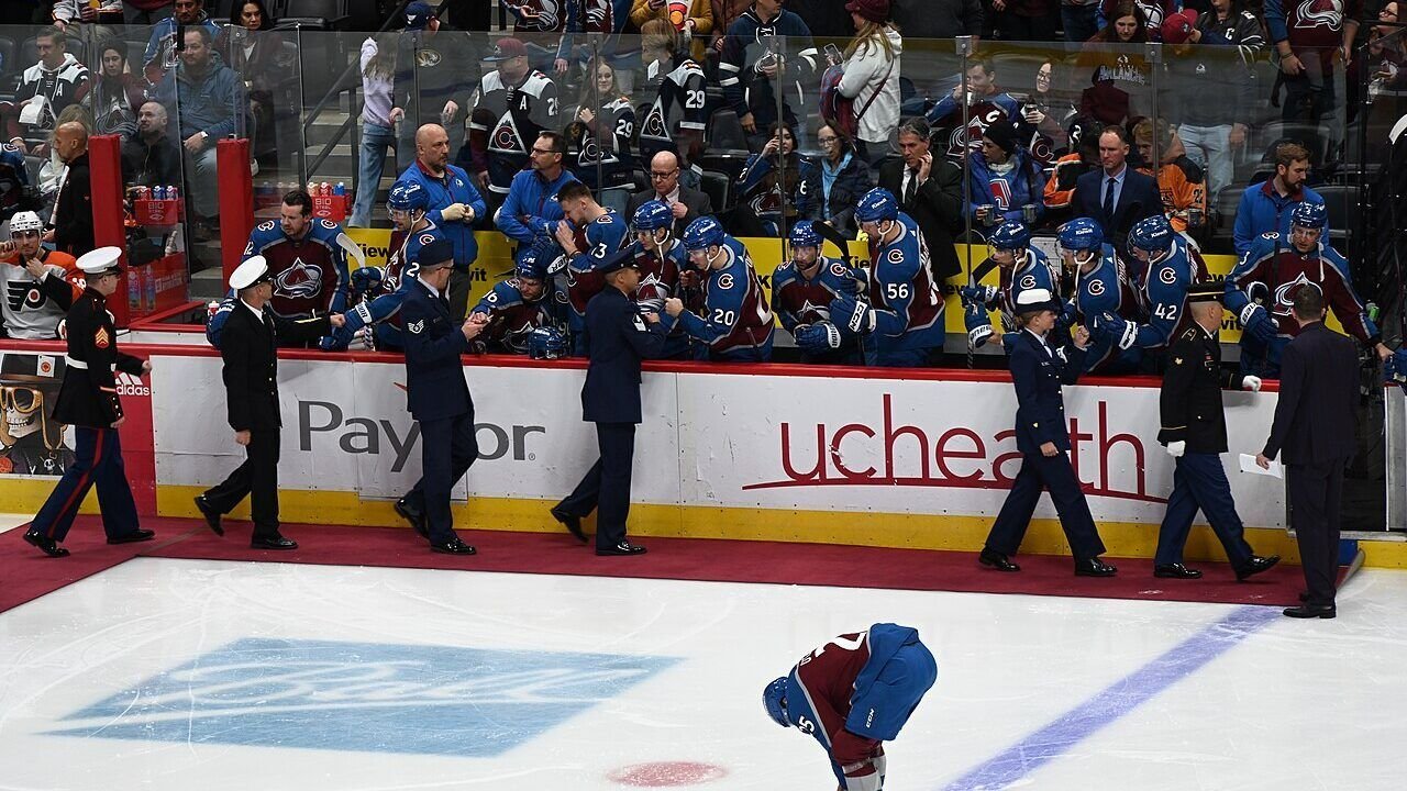 Makar Scores Twice as Avalanche Rout Winless Flames 7-3 in Calgary
